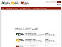 Tablet Screenshot of lamotte.de